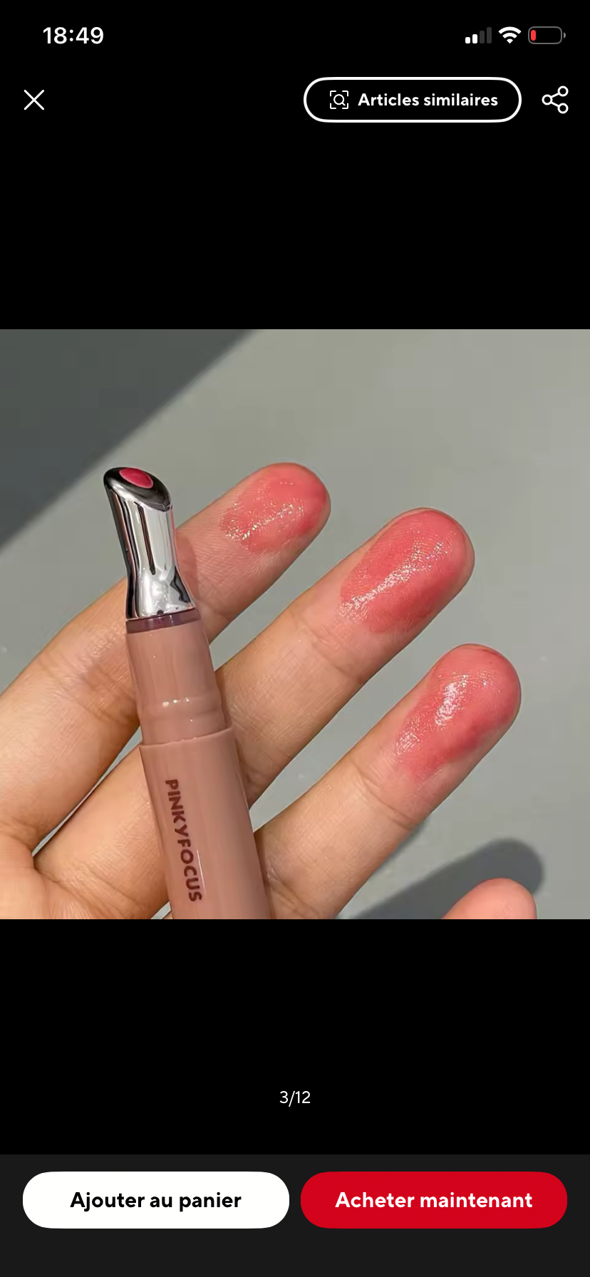 💋 Sérum Hydratant Lèvres Pinkyfocus
