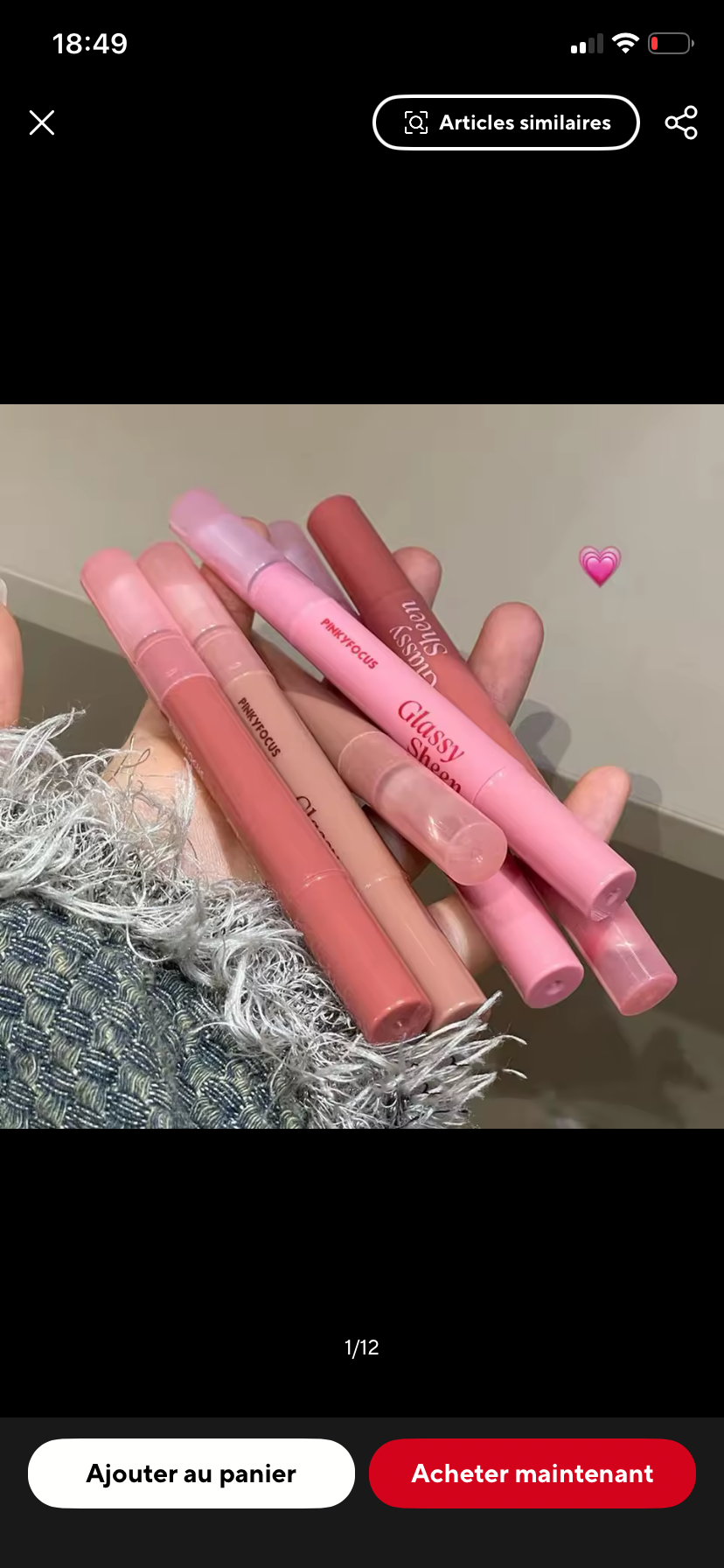 💋 Sérum Hydratant Lèvres Pinkyfocus